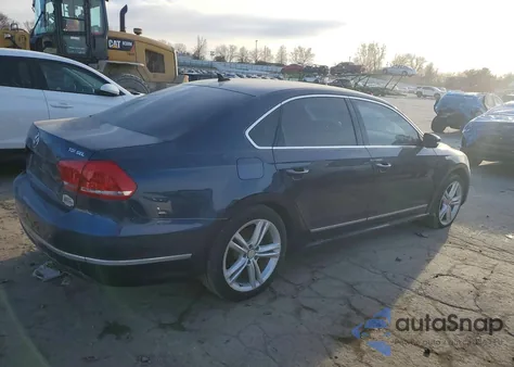 2012 Volkswagen Passat Sel from USA, damaged, VIN 1VWCN7A34CC109223